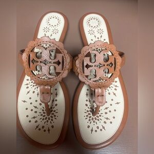 Tori Burch Miller Patent Sandal